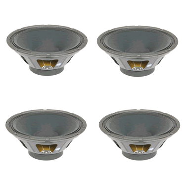 4 x BUNDLE PACK Eminence BETA 12CX 8ohm 12" 250watt Speaker